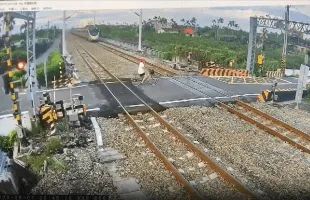Bro Thought He Could Beat The Train And It Didn’t End Well!