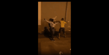 Never Turn Your Back On A Woman With A Weapon!