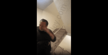 Dude Pepper Sprays A Guy After He Caught Him Playing With His Weener By His Friend Apartment!