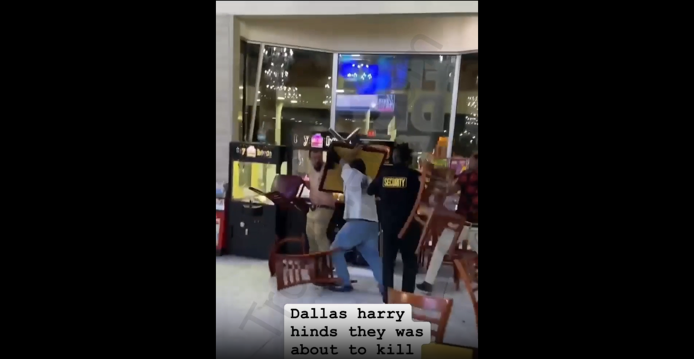 Dude Gets Violated With Tables And Chairs By Workers And Customers For ...