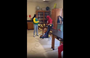 Big Girl Gets Violated In Class For Bullying A Girl She Didn’t Like!