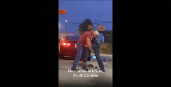 Old Man With Strength Told Bojangles Employee To Come Outside And Catch A Fade Over Some Chicken!