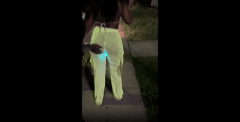 Girl Lets Random Men Check Out Her Light Up Plug After Coming To Their Hood To Turn Up!