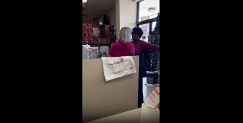 Manager Gets Mad After Her Elderly Employee Came To Clock Up Her Hours And Pick Up Her Check!