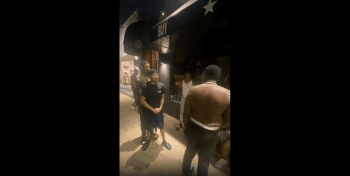 Dude Face Consequences After He Refused To Go To The Back Of The Line!