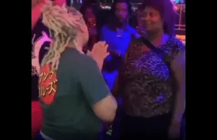 Grandma Didn’t Play With This Young Girl During Slap Contest!