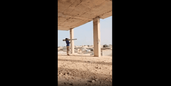 They Really Out Here Testing Out A Rocket Launcher In Their Country!