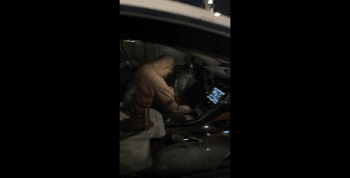 Dude Straight Up Lied After He Got Caught Sleeping In Traffic!