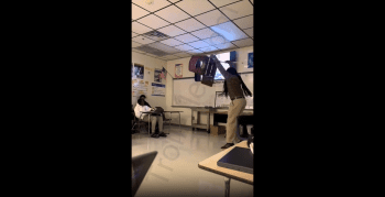 Teacher Flips Out On Student After He Was Tried Of Being Disrespected!