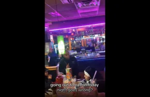 She Hurt: Girl Flashed On Her Friends After Her Friends Homie Tried To Scam Her After Offering To Pay For All Of Their Food!