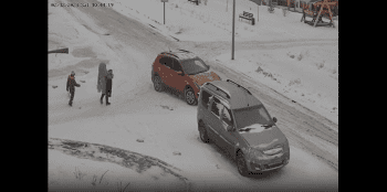 Mother Didn’t Make it Across The Street With Her Child!