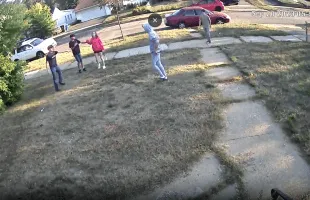 Dude Caught Something Going Down In Front Of His House On Camera!