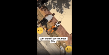 She Not Playing: Woman Pulled The Strap After A Man Put Hands On Her!