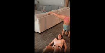 Two Friends Love Doing This When They Visit Each Other!