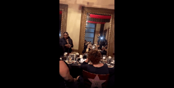 Woman Gives A Speech To Her Family And Gets On Her Knees And Asked Her Man To Marry Her!