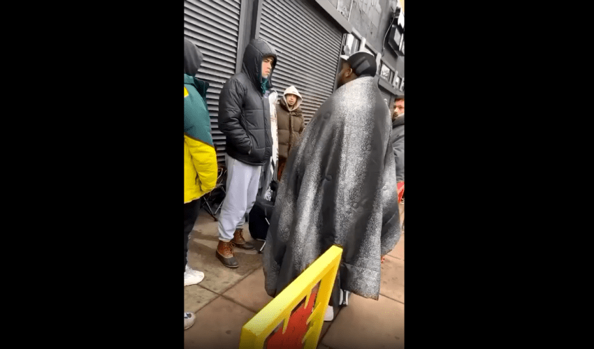 Dude Goes Off On A Certain Group Of Homeless People That Tried To Skip His People In Line!