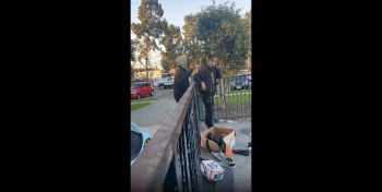 Dude Gets Smacked Up After He Disrespected A Man About Using His Phone!