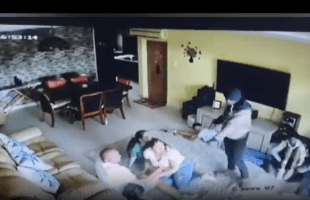 Family Gets Ran Down On By 3 Guys While At Home!