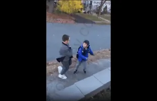 Dude Gets Called All Type Of Names After He Tried To Stop His Little Brother From Going At It With A Boy!