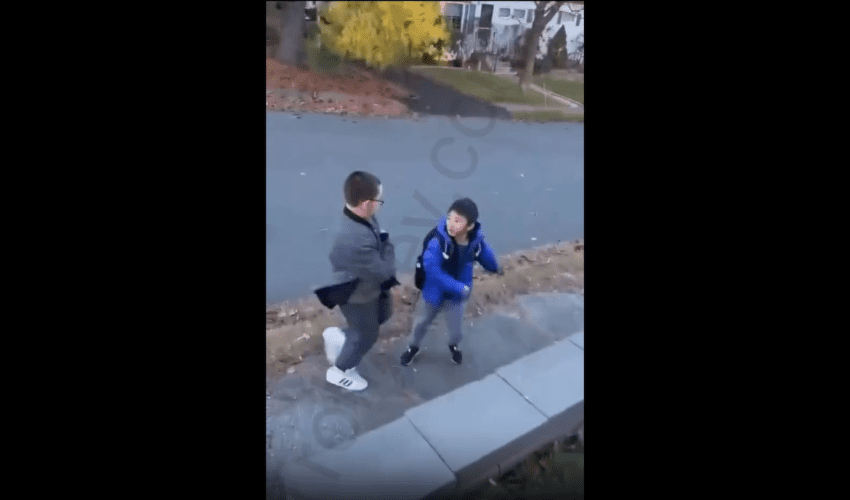 Dude Gets Called All Type Of Names After He Tried To Stop His Little Brother From Going At It With A Boy!