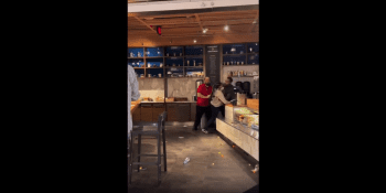 Girl Went Toe To Toe With Two Guys After They Refused To Give Her Bag!