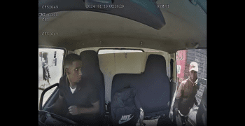 Dude Was Acting Normal After He Work Truck Was Hijacked By Thieves!