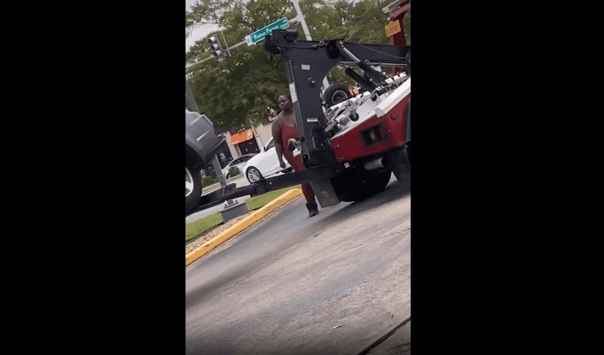 This Couple Now Owe On A Broke Down Car After They Stole It From Tow Truck!