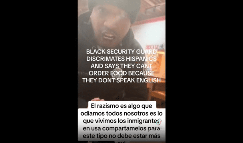 Golden Chick Security Guard Refuse Service For A Group Of Hispanics That Couldn’t Speak English!