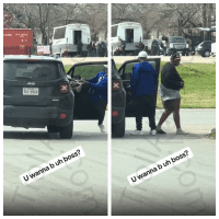 Dude Forcibly Pulled A Big Girl Out His Car After She Tried To Make Him Pay After Selling Him Some Trash Kitty