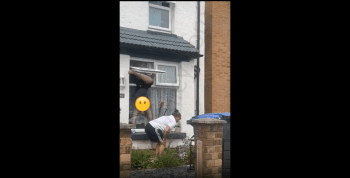 Two Women Locked Themselves Out And Tried To Go Thru A Window And It Didn’t Go As Planned!