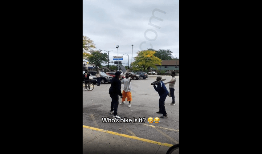 Who Bike Is It: Three Men Get Into A Altercation Over A Bike!