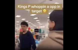 Dude Get Checked Out Of Target By His Opps!