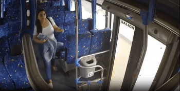 Woman Didn’t Look Both Ways Before Getting Off The Bus And This Happened!