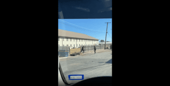 Boy Gets Tackled By Police After He Tried To Find His Friend During Foot Chase!