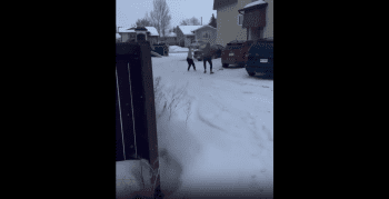 Girl Gets Sprayed With Bear Mace For Talking To Another Girl Boyfriend!