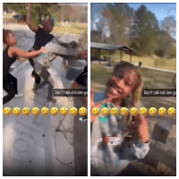 Girl Gets Set Up After She Pulled Up By Herself To Catch A Fade But Ended Up Getting Jumped By 3 Opps And Posed A Smile At The End!