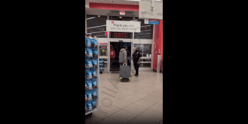 Dude Thought This Security Guard Was Scared Of Him After He Tried To Walk Out With Stolen Items!