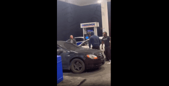 Non Black Man Gets Pressed By Random Black People To Say The N Word Again After He Disrespected A Black Man!