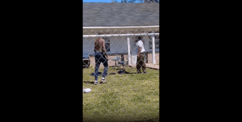 OG Taught A Young Guy A Lesson After He Pulled A Pole On Him!