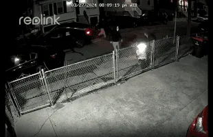 Guy Gets Caught Lacking On His Motor Bike By A Group Of Guys In Ski Masks