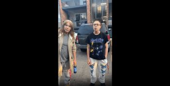 Biracial Girl That Claims She’s Black Came Out To Protect Her Mother After A Guy Went Off On Her For Accusing Him Of Coming In Their Resident The Wrong Way!