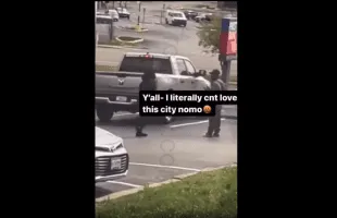 Dude Ends A Guy Quick In Broad Daylight In St Louis!
