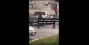 Dude Ends A Guy Quick In Broad Daylight In St Louis!