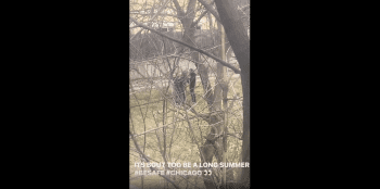 Dude Caught A Robbery Happening Beside His House In Broad Daylight In Chicago
