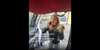 Did He Get Some Cheeks? Black Man Helps Helpless Woman After Her Boyfriend Left Her Stranded After Getting Surgery And Takes Her To Get A Massage