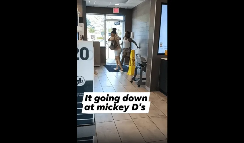 Stud Did This To Her Girlfriend That Wouldn’t Leave Her Alone After She Ended Their Relationship In Mcdonalds