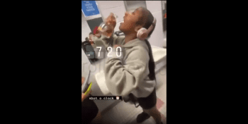 Where Are The Parents?? Teen Girls In School Taking Shots Of Liquor In The School Restroom