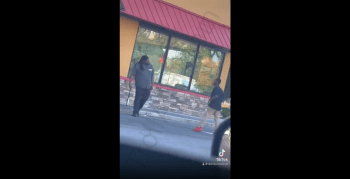 Popeyes Manager Puts Hands On A Man That Came In Asking For A Free Meal