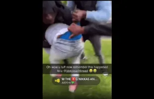 Dude Caught Without A Weapon Gets S**xually Assaulted By The Opps