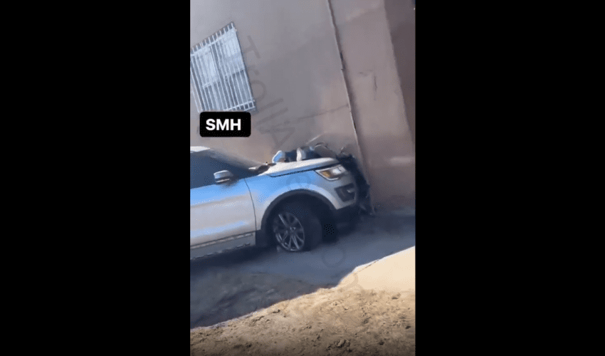 Mother Of Two Got In A Serious Accident And Went Inside A Wall